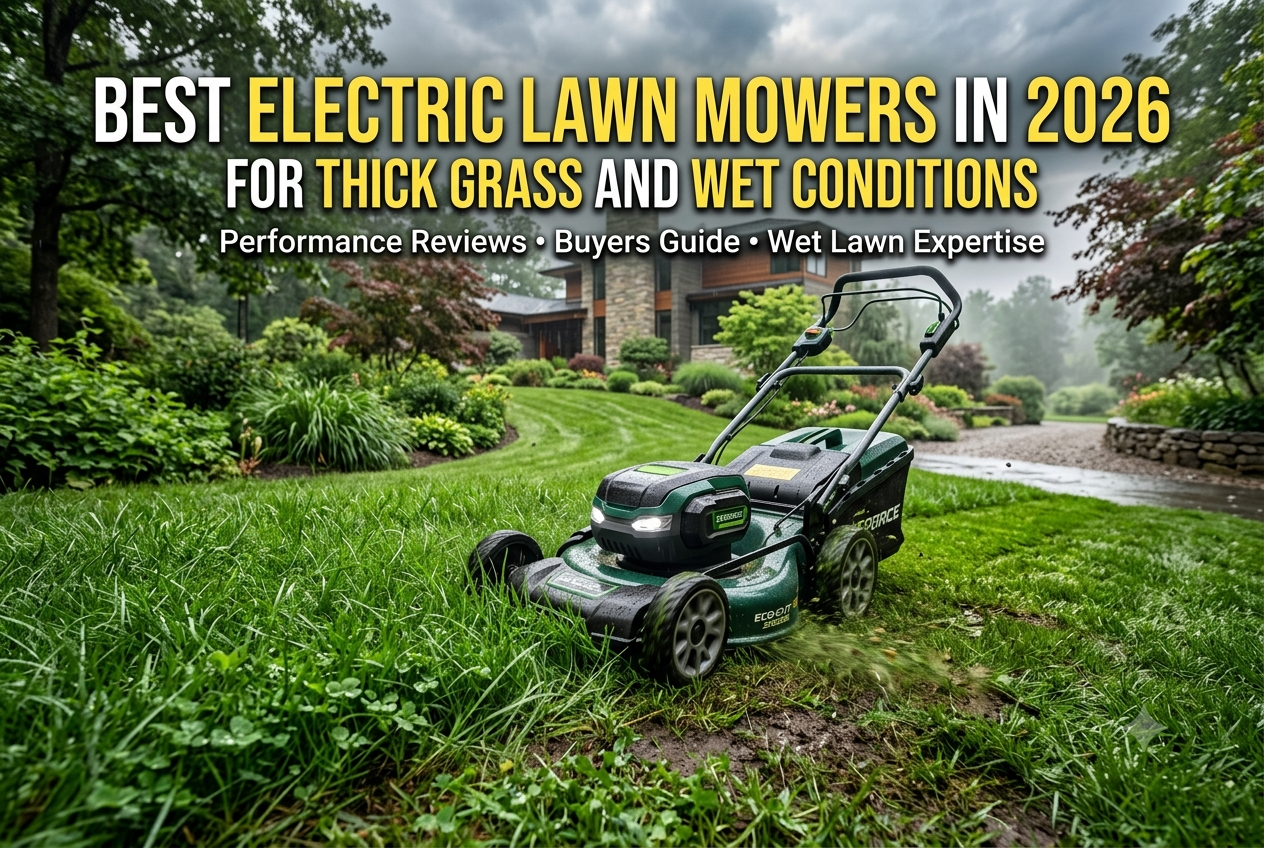 Best Electric Lawn Mowers in 2026